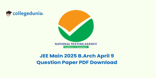 JEE Main B.Arch Question Paper 9 April (Available)- Download Solutions and Answer Key